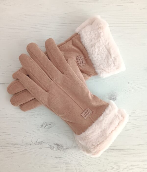 Guantes camel