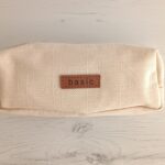 Estuche neceser beige